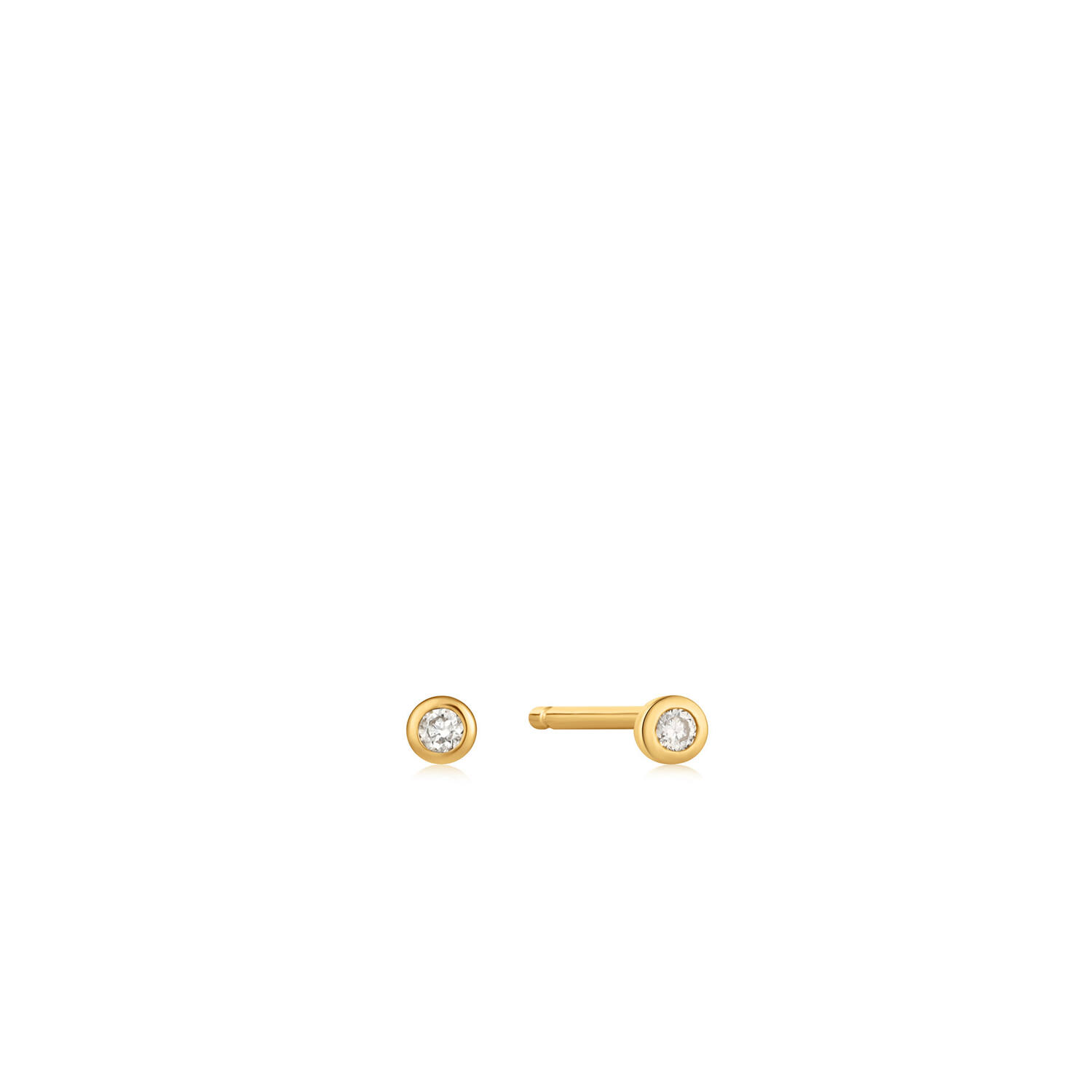 Oorstekers - Goud - Diamant - 1,5 mm - 2,5 mm